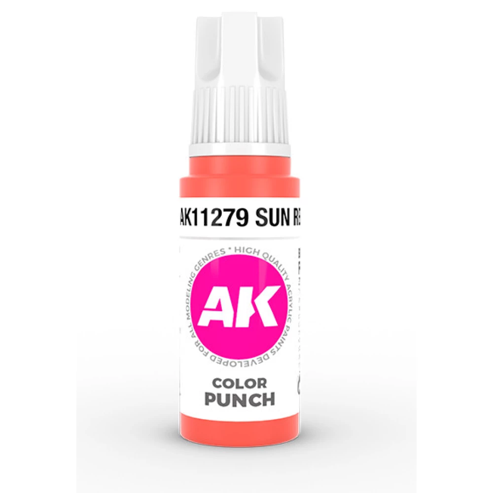 AK INTERACTIVE Sun Red Color Punch 17