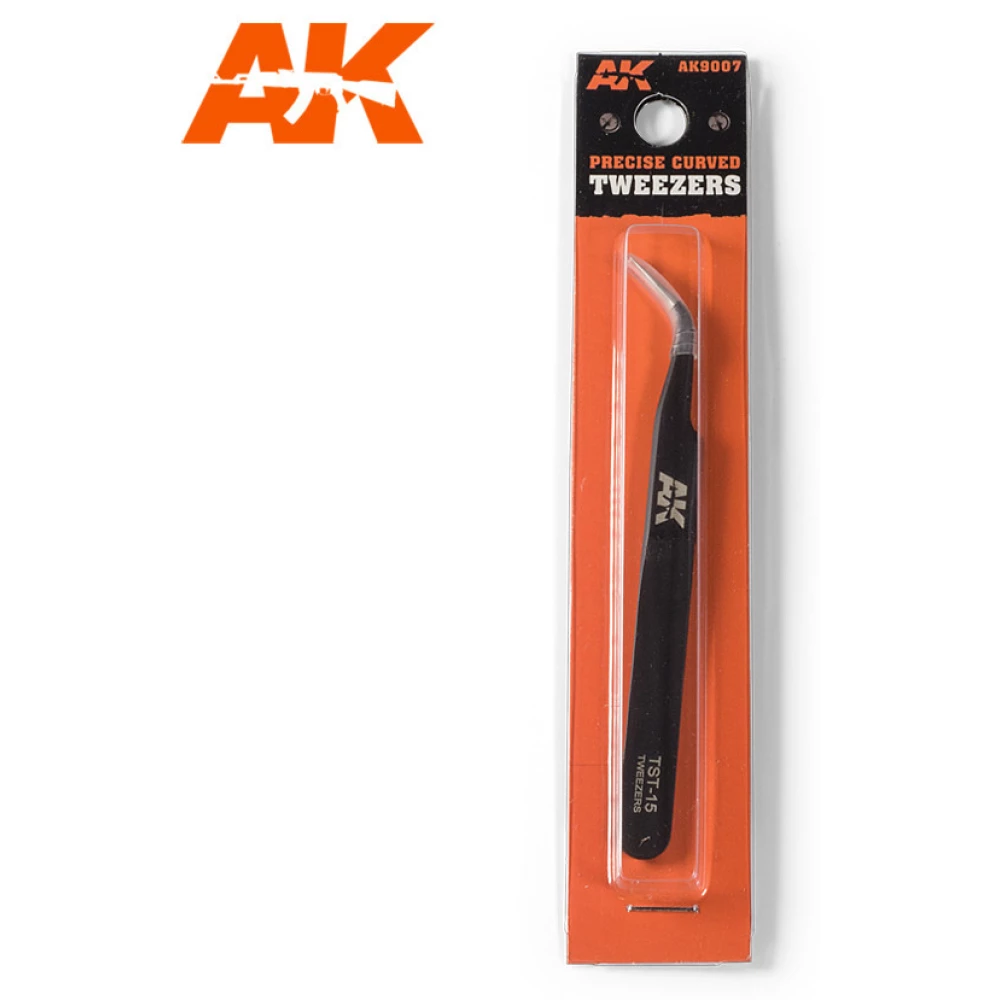 AK INTERACTIVE Tweezers Precise Curved