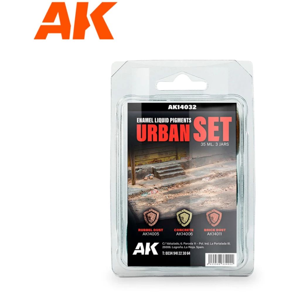 AK INTERACTIVE Urban Set - Liquid Pigm