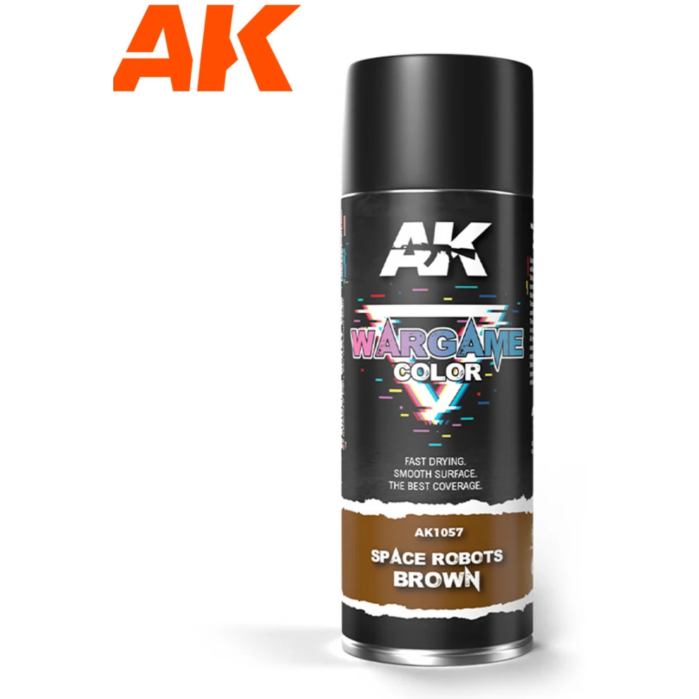 AK INTERACTIVE Wargame Color Space Robots Brown barna spray 400ml