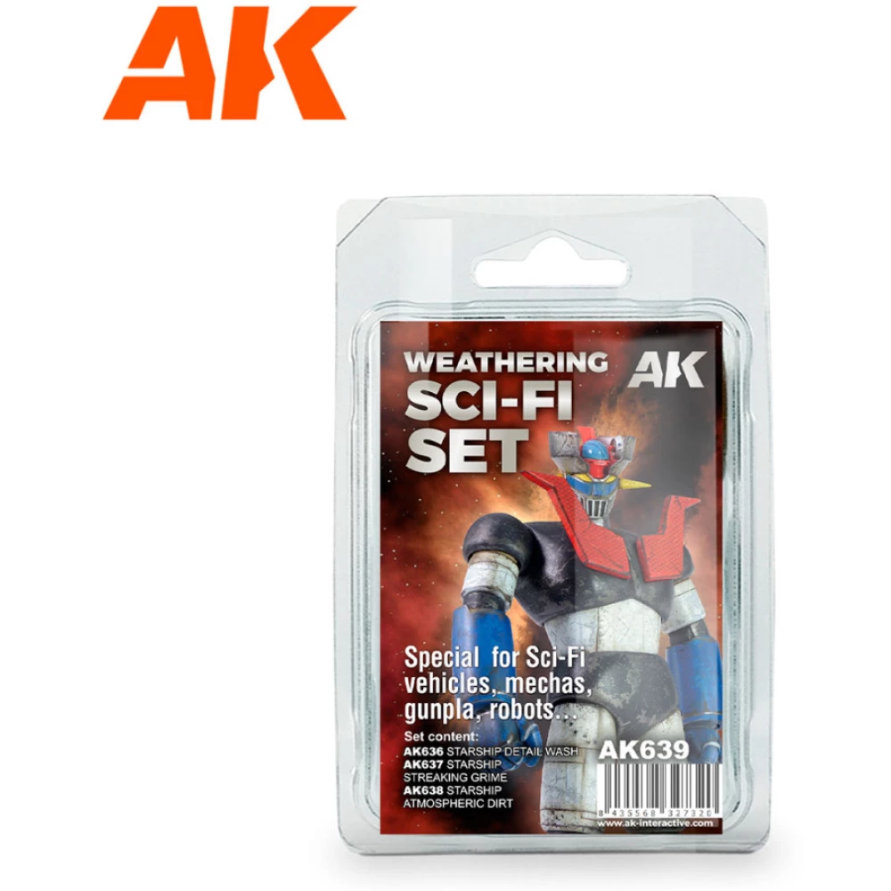 AK INTERACTIVE Weathering Sci-Fi Set