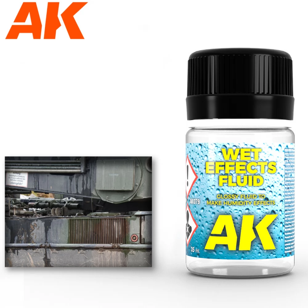 AK INTERACTIVE Wet Effects Fluid enamel eső effekt festék 35ml