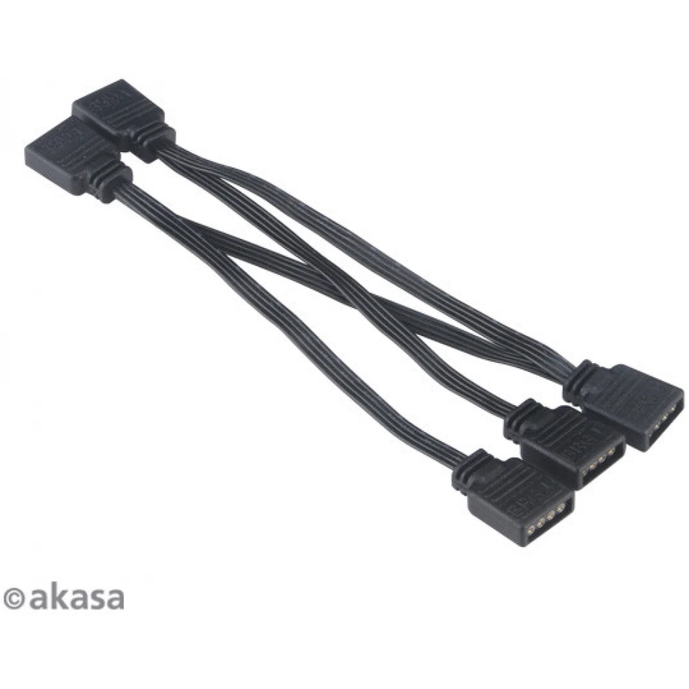 AKASA RGB LED Splitter 4-in-1 40cm