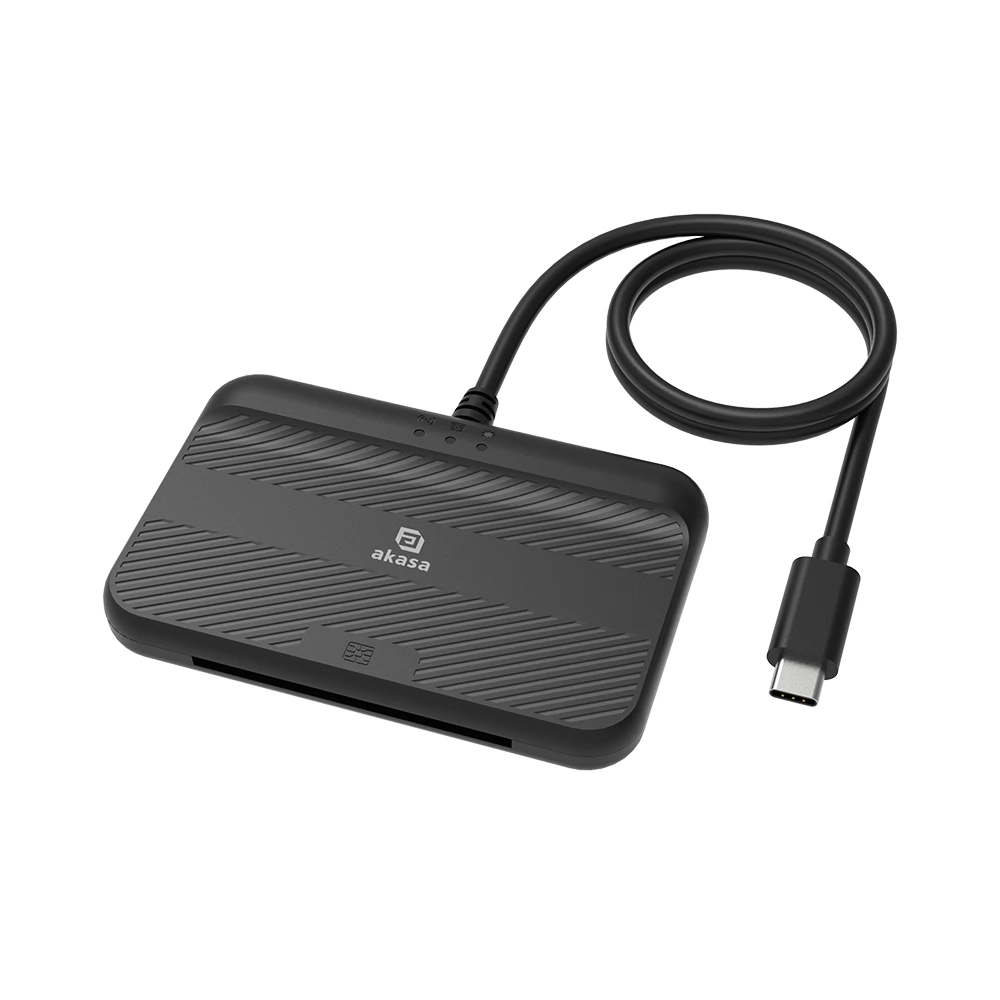 AKASA Érintés nélküli NFC és SmartCard olvasó