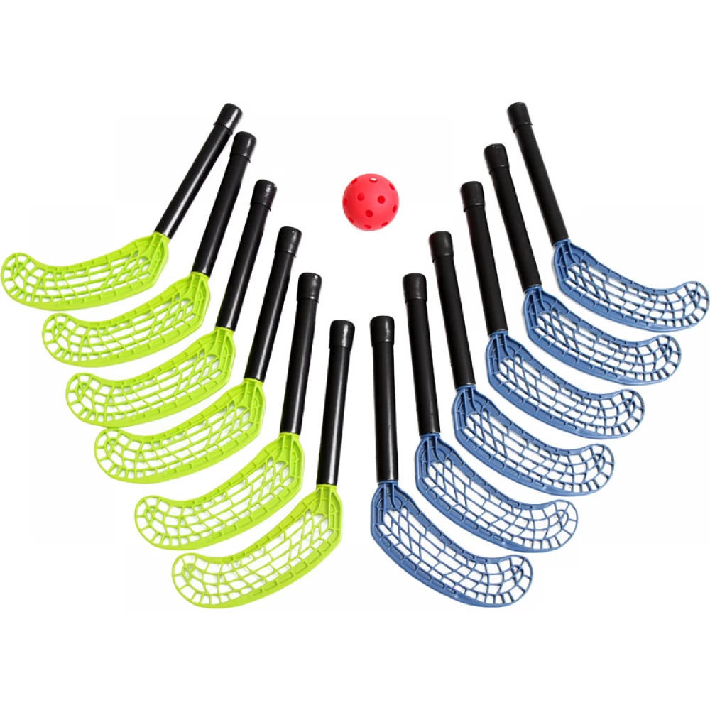 AKTIVSPORT Mini hoki szett kék-zöld