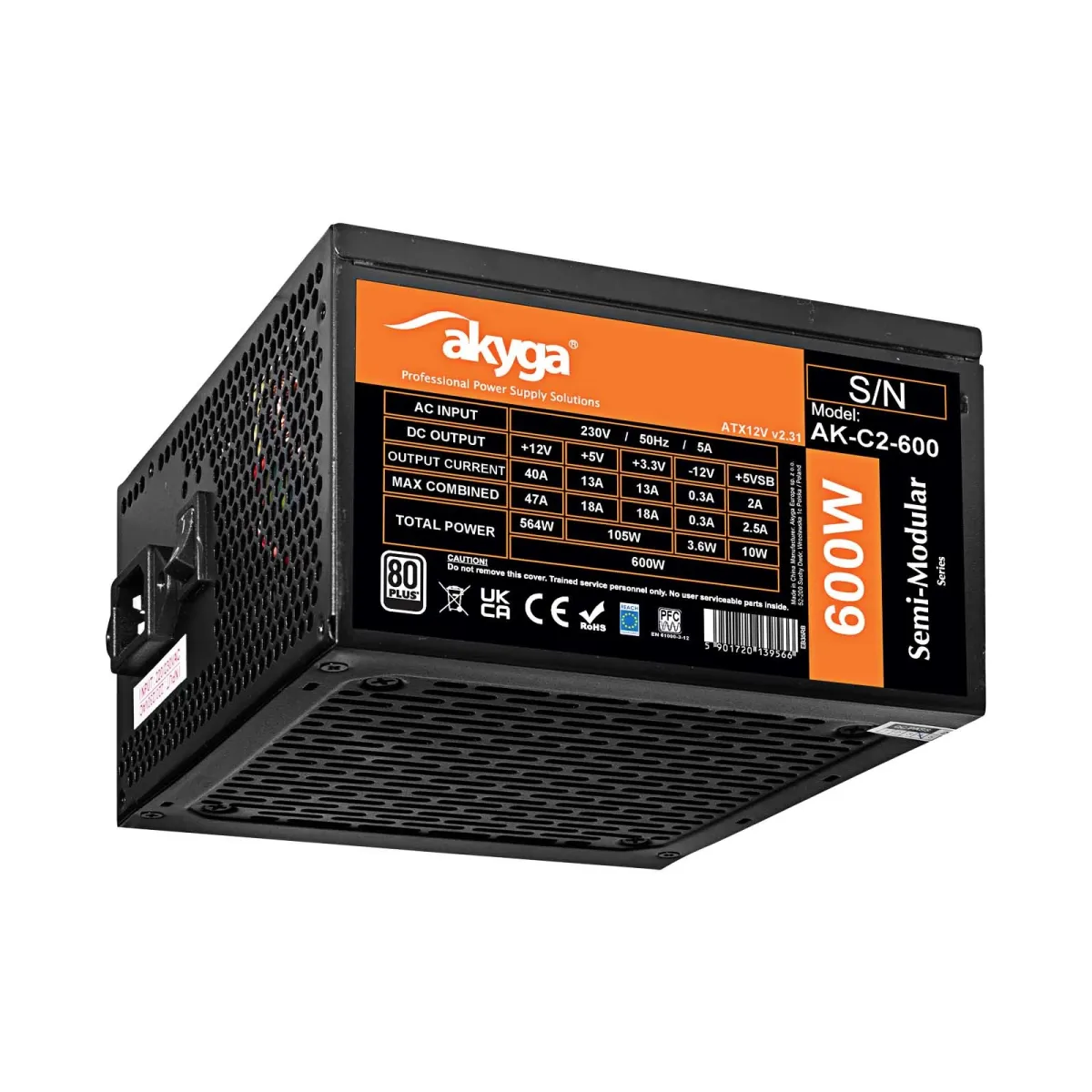AKYGA AK-C2-600 600W