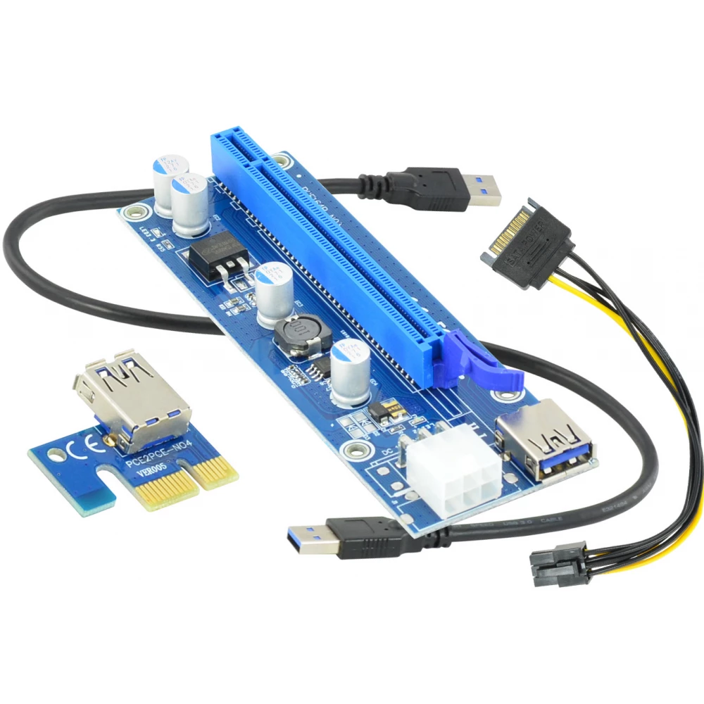 AKYGA AK-CA-64 PCI-e Riser kártya