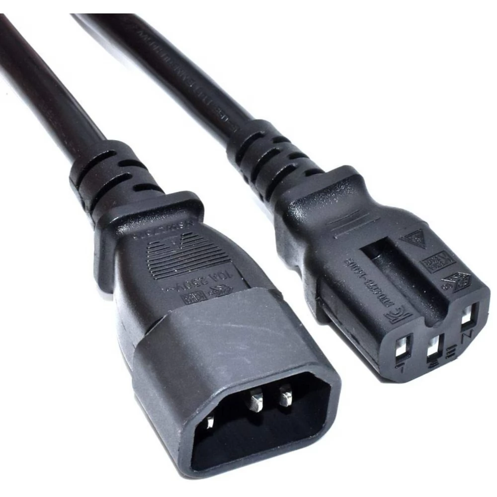 AKYGA IEC Táp Fekete 1.8m AK-UP-06