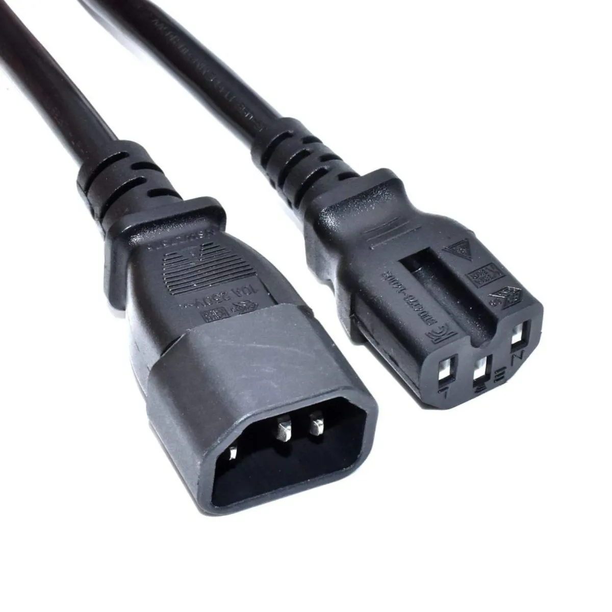 AKYGA IEC Táp Fekete 1m AK-UP-05