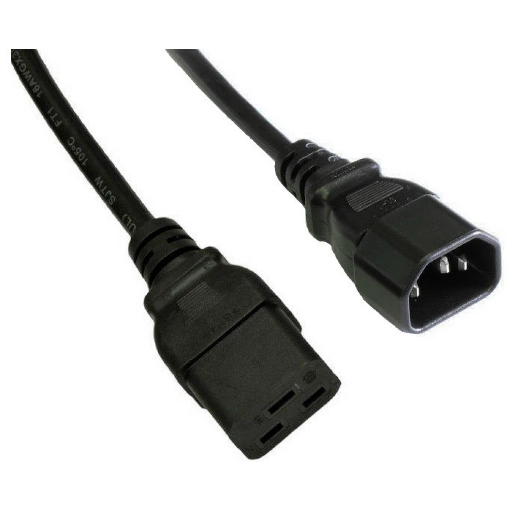 AKYGA IEC Tápkábel Fekete 1.8m AK-UP-02