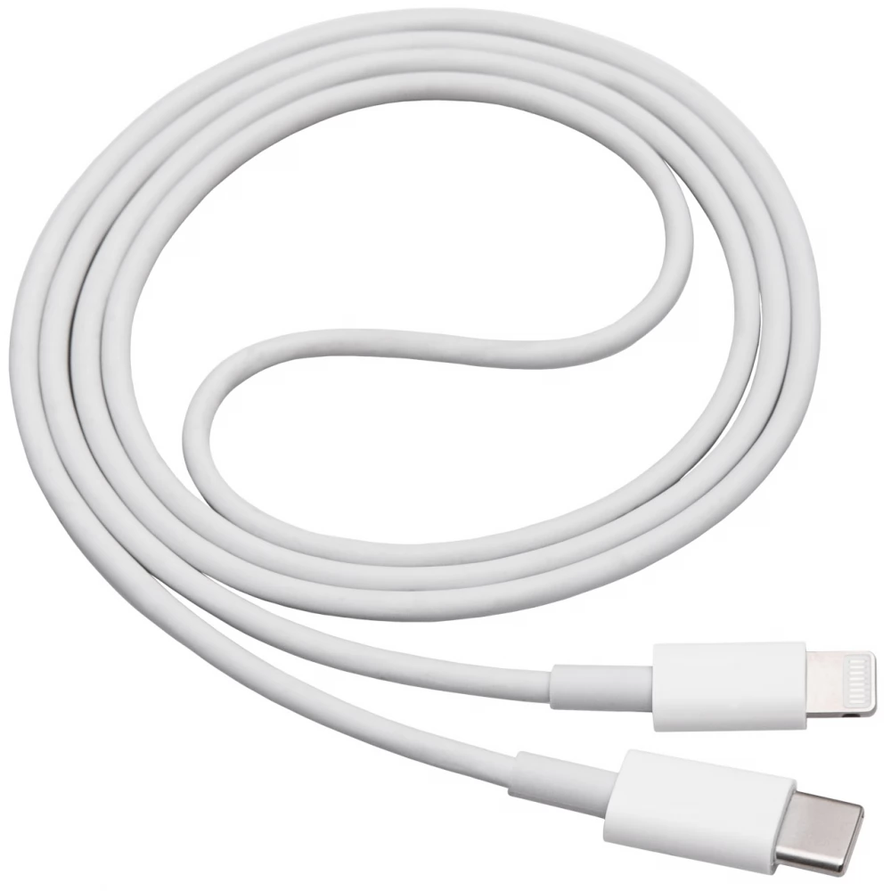 AKYGA USB 2.0 Type C Lightning Töltő/adat Fehér 1m AK-USB-35