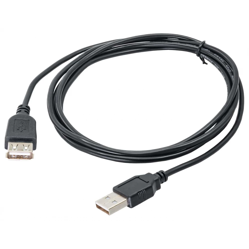 AKYGA USB Hosszabbító Fekete 1.8m AK-USB-07