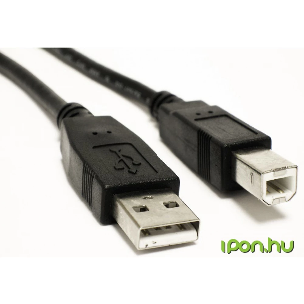 AKYGA USB Összekötő Fekete 1.8m AK-USB-04