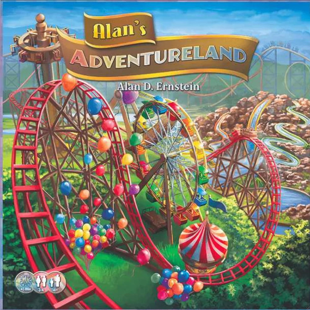 Alans Adventureland társasjáték