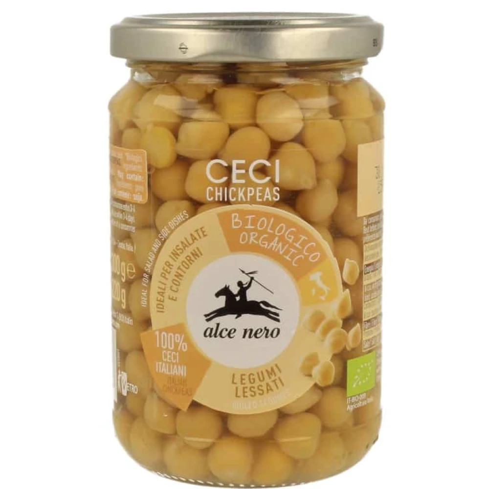 Alce Nero bio előfőzött csicseriborsó 360 g