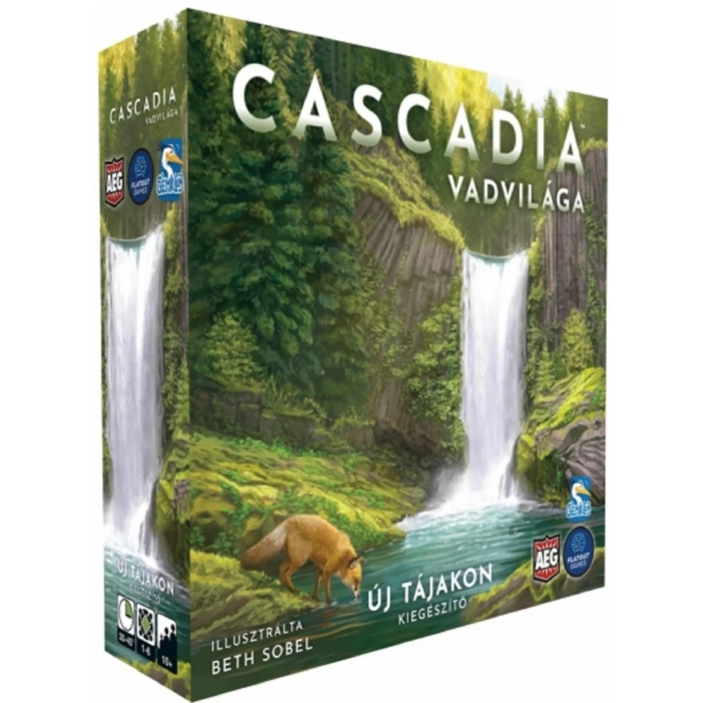 ALDERAC ENTERTAINMENT GROUP Cascadia vadvilága: Új tájakon társasjáték kiegészítő
