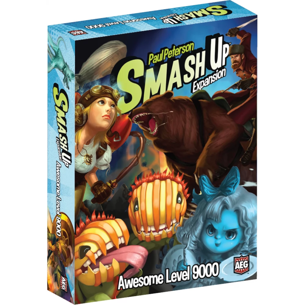 ALDERAC ENTERTAINMENT GROUP Paul Peterson Smash Up: Awesome Level 9000 kártyajáték kiegészítő