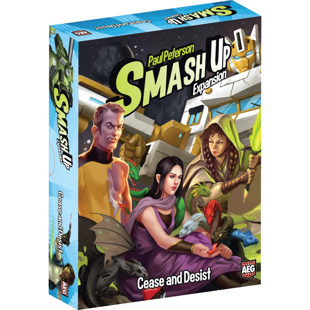 ALDERAC ENTERTAINMENT GROUP Paul Peterson Smash Up: Cease and Desist kártyajáték kiegészítő