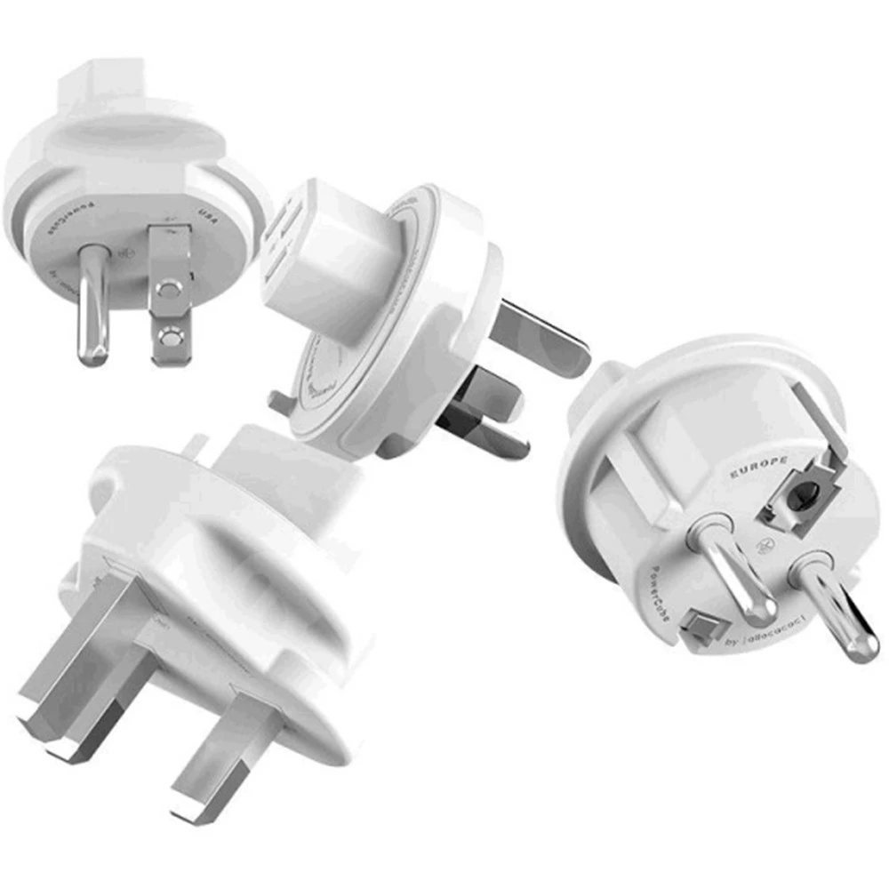 ALLOCACOC PowerCube ReWirable Travel plugs