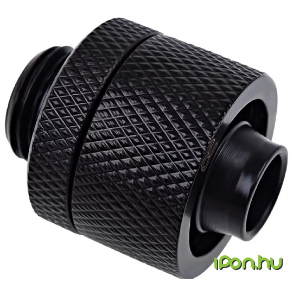 ALPHACOOL 17232 Eiszapfen 16/10mm compression fitting G1/4 - fekete