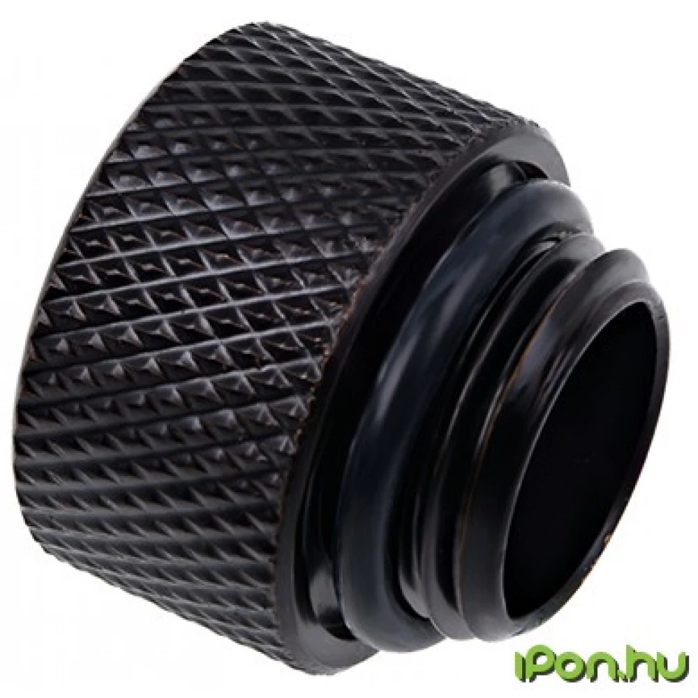 ALPHACOOL 17254 Eiszapfen extension G1/4 outer thread to G1/4 inner thread - fekete