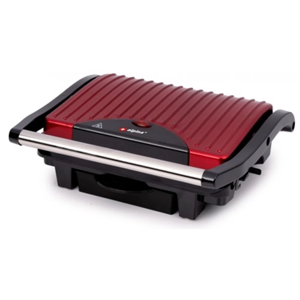 ALPINA 25277 Kontakt Grill 1000 W piros / fekete