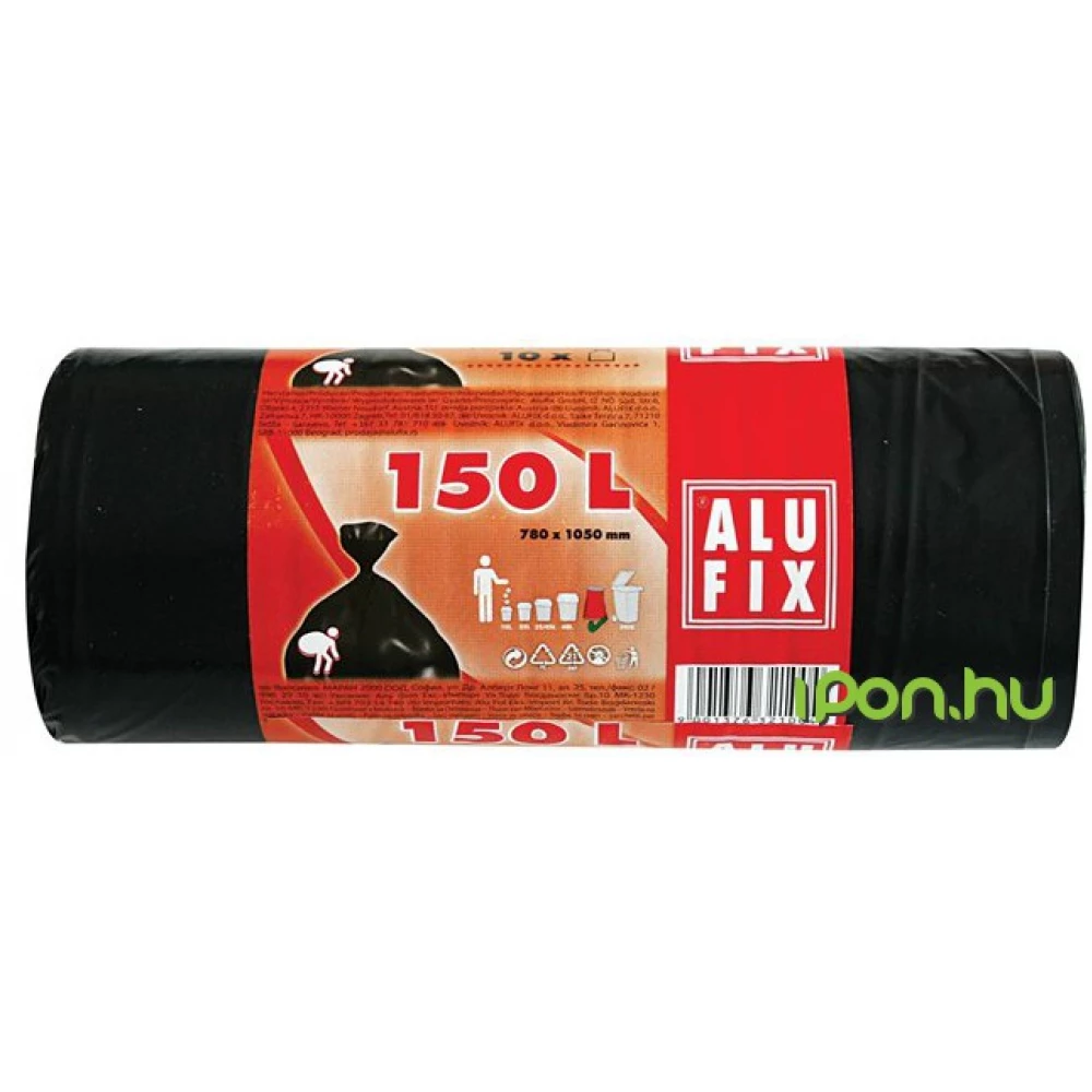 ALUFIX Szemeteszsák 150 l 10 db