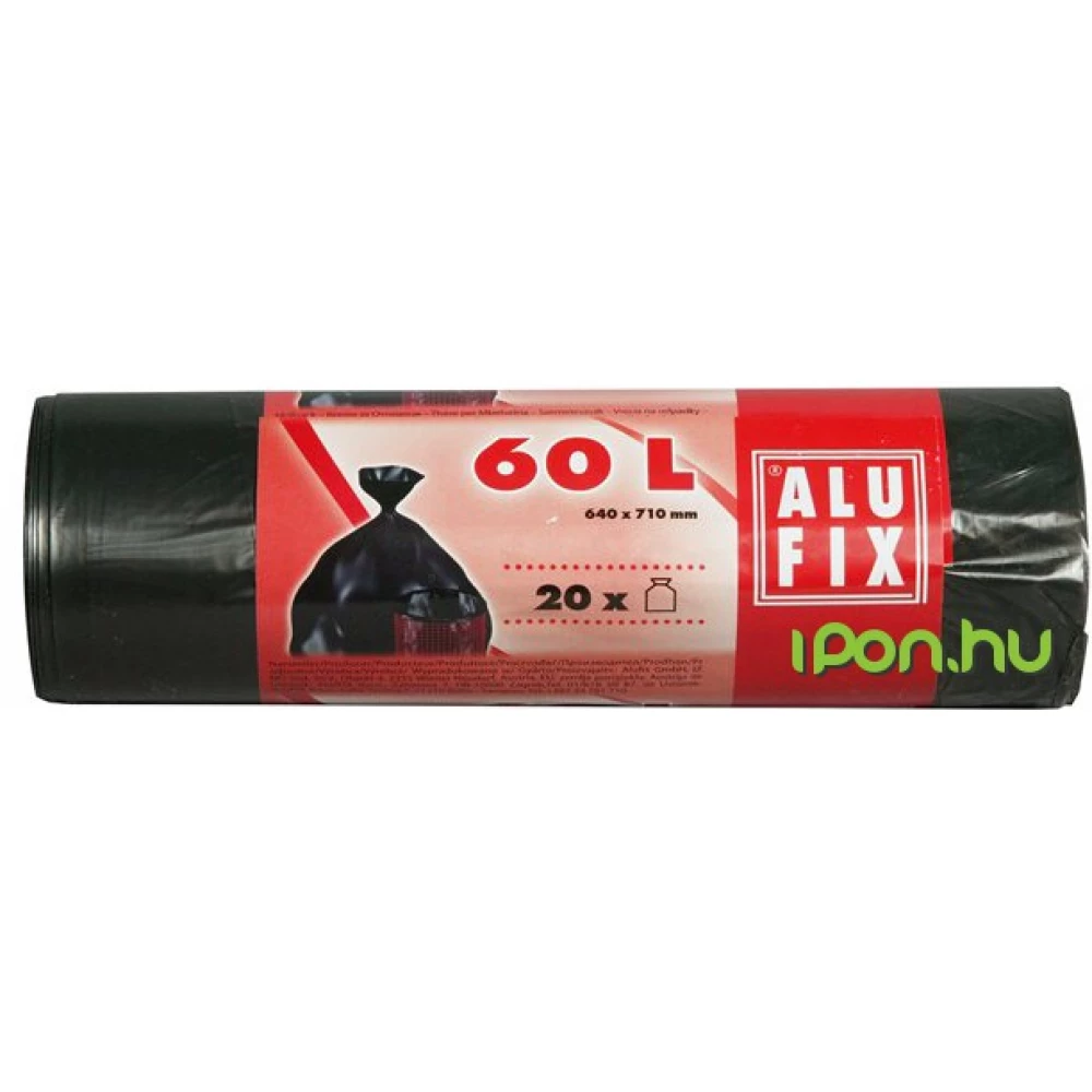 ALUFIX Szemeteszsák 60 l 20 db
