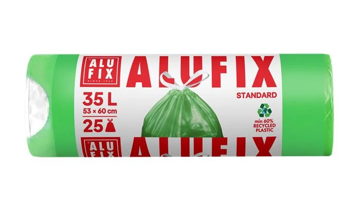 ALUFIX Szemeteszsák zárószalagos 35 l 25 db