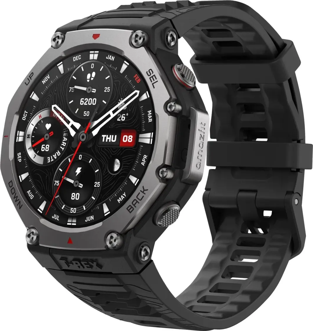 AMAZFIT T-Rex 3 (NFC verzió) ónix fekete