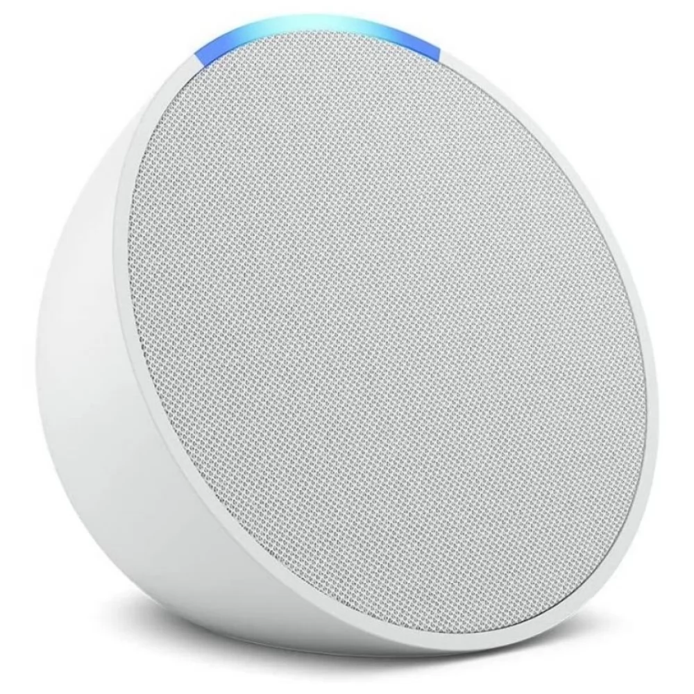 AMAZON Echo Pop Bluetooth intelligens hangszóró Alexával fehér