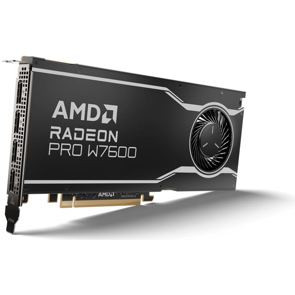 AMD 100-300000077 Radeon Pro W7600 8GB GDDR6 PCIE