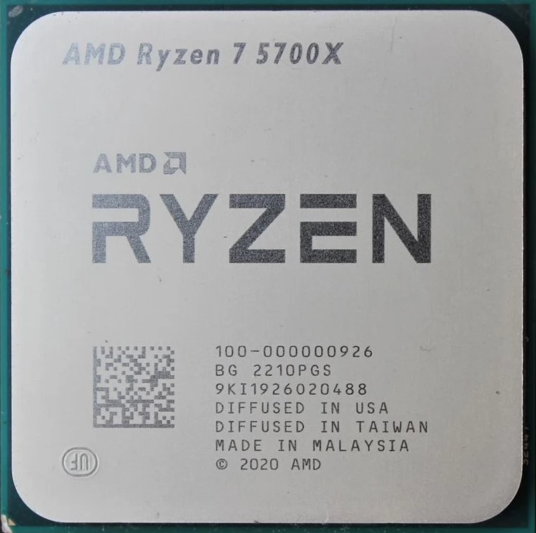 AMD Ryzen 7 5700X 3.40GHz AM4 100-100000926SPK