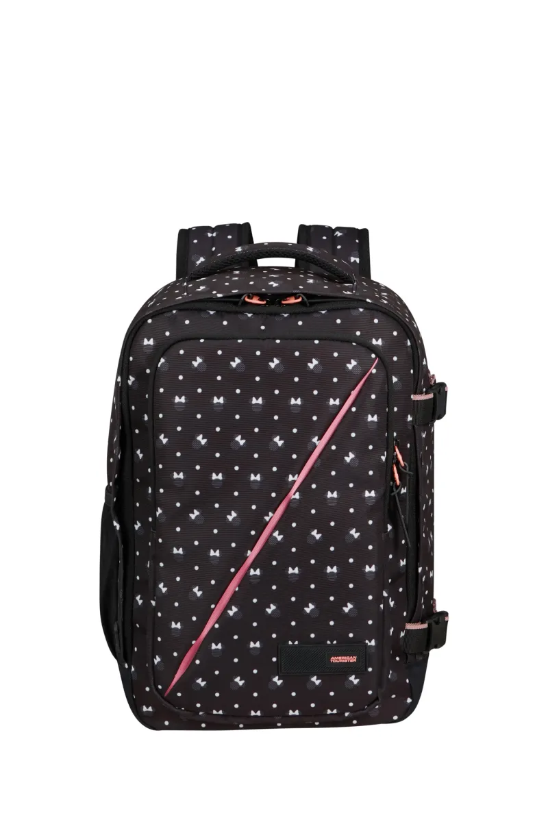 AMERICAN TOURISTER Take2cabin Casual Backpack S Disney kabin táska Minnie Urban Dots