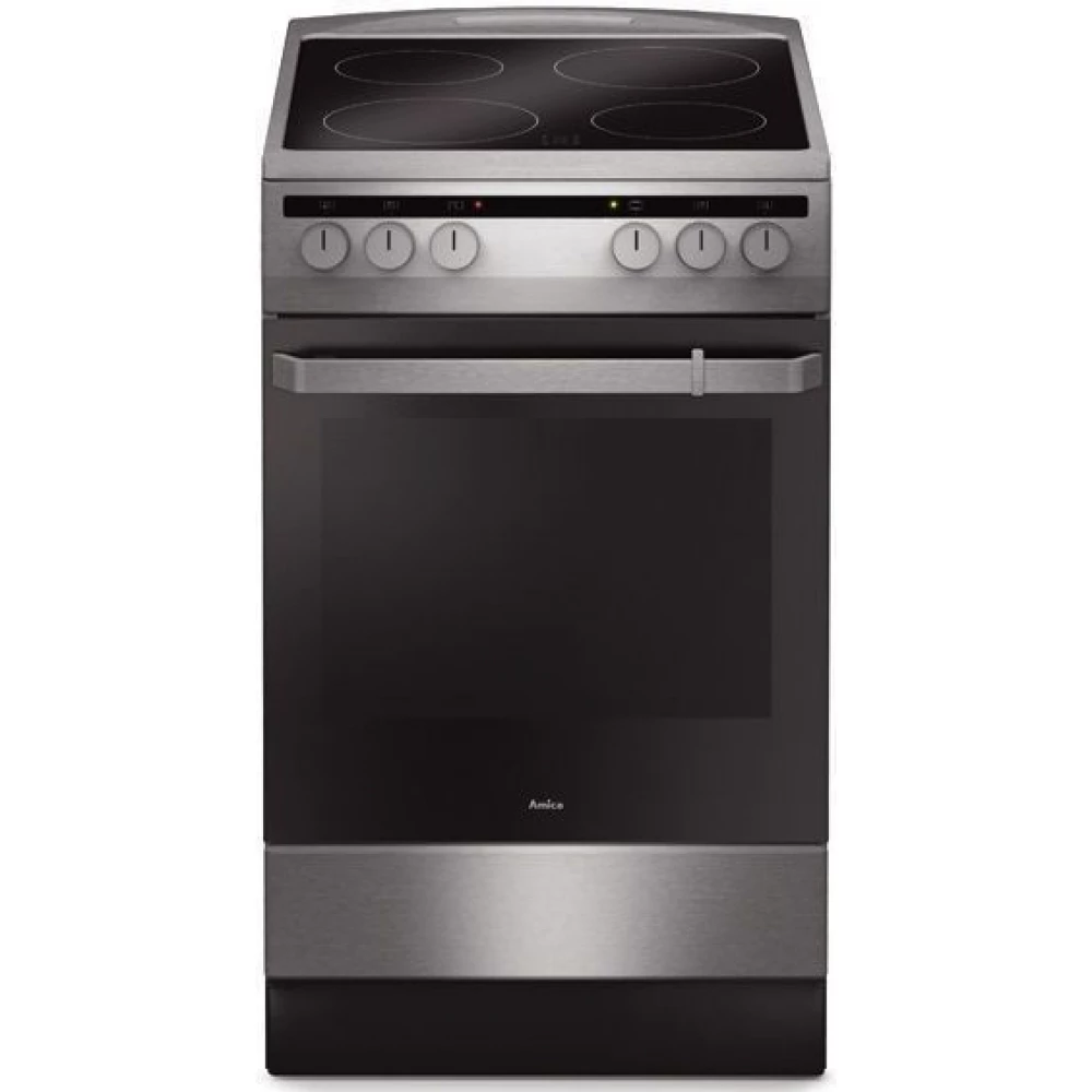AMICA 55352 508CE2.30EH(Xv) Tűzhely kerámialapos inox