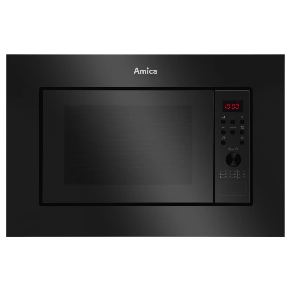 AMICA AMGB20E2GB Mikrohullámú sütő 700 W / 900 W 20 l fekete