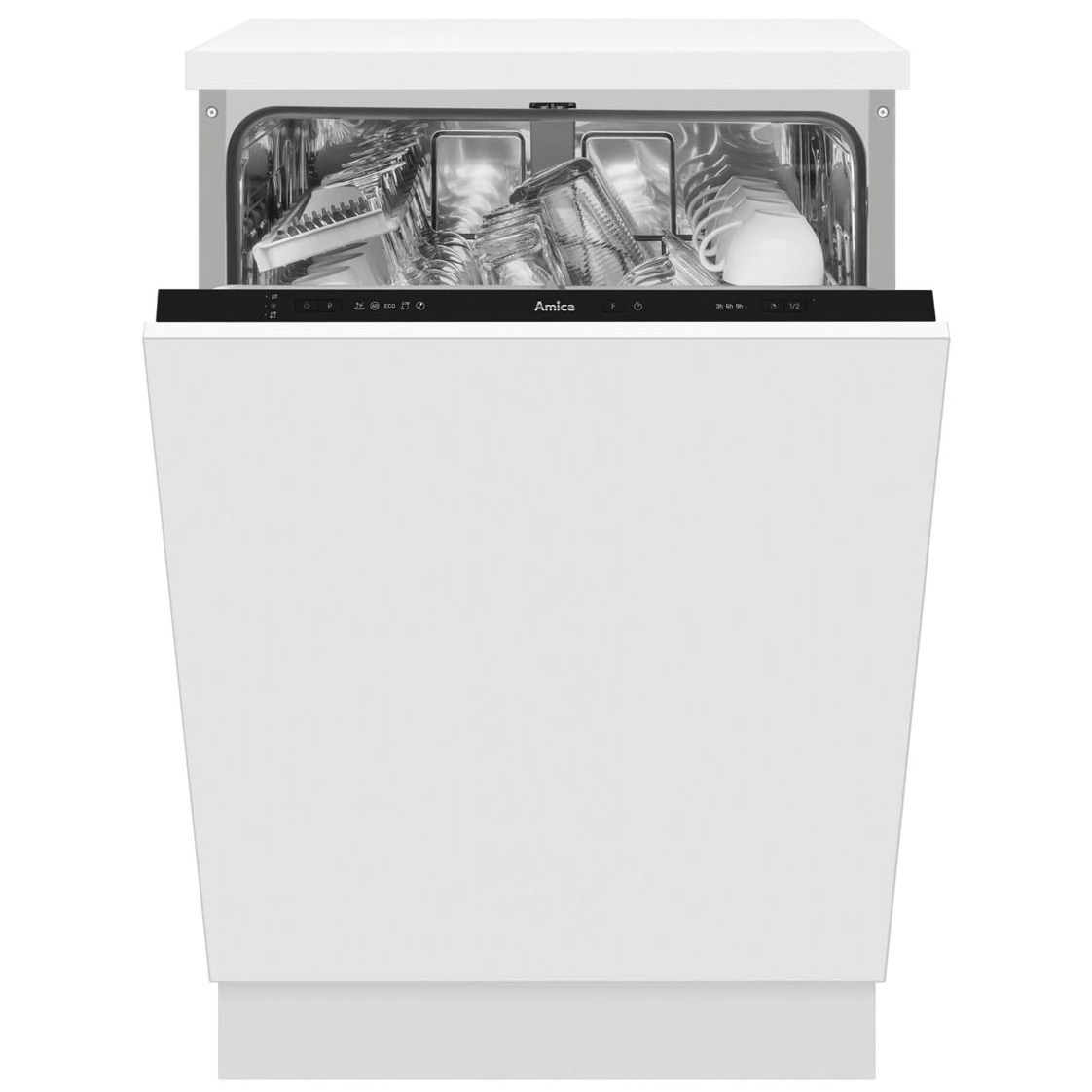 AMICA DIM61E5qN Mosogatógép beépíthető 60cm E Fehér