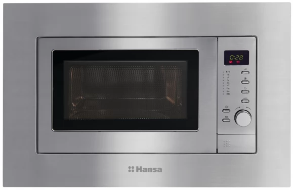 AMICA HANSA AMG20IFH Mikrohullámú sütő beépíthető 1000W/800W 20L