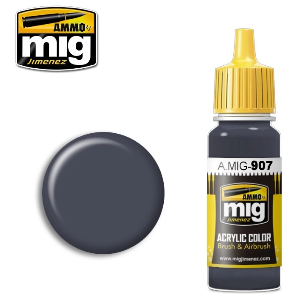 AMMO Acrylic Color Grey Dark Base