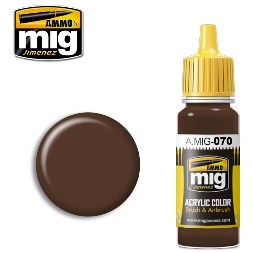 AMMO Acrylic Color Medium Brown
