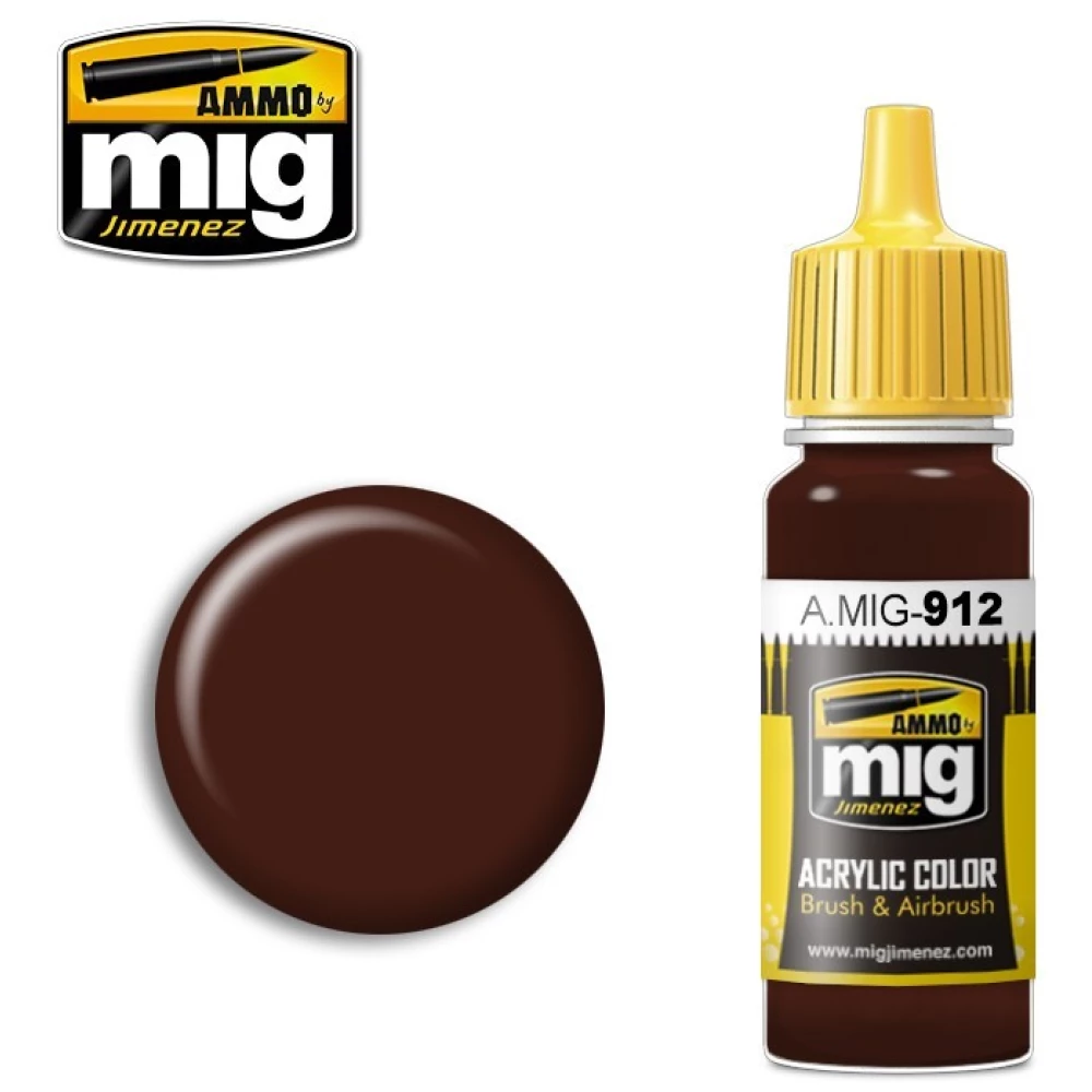 AMMO Acrylic Color Red Brown Shadow