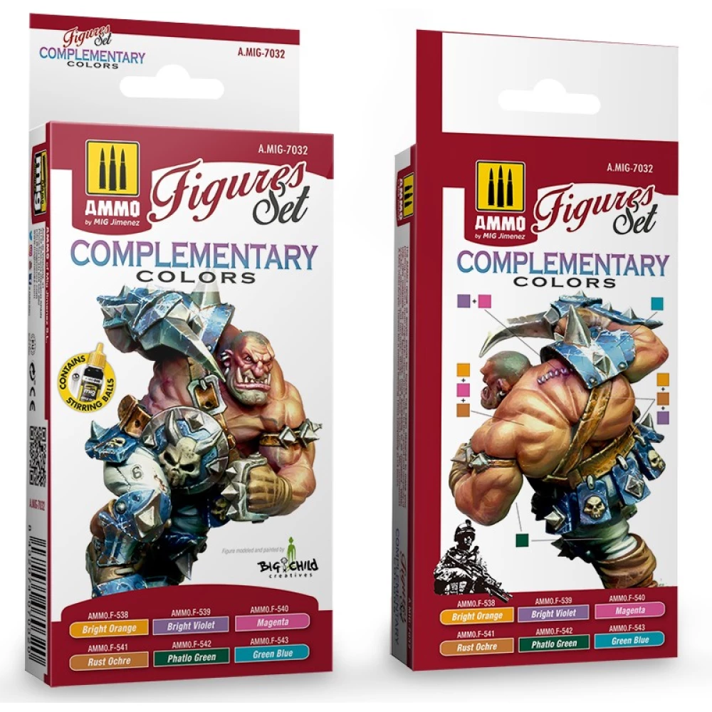 AMMO Complementary Colors Figures Set