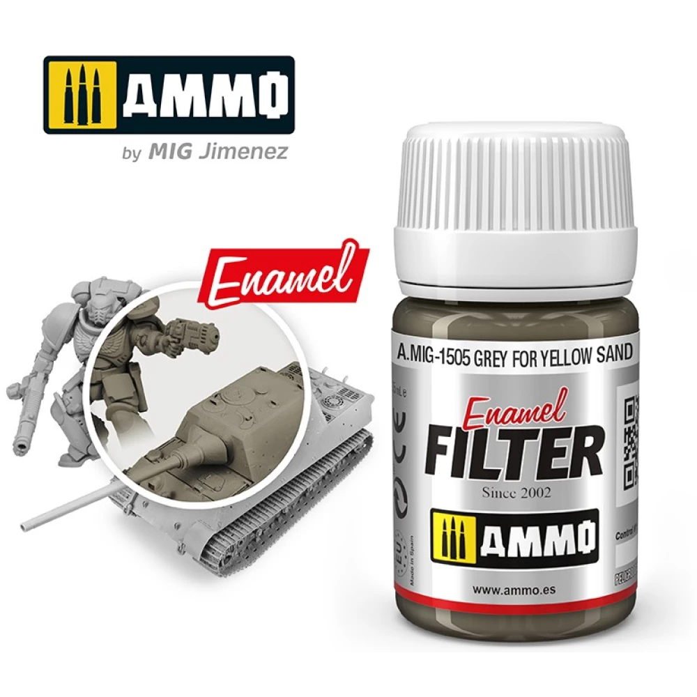 AMMO Filter Grey For Yellow Sand