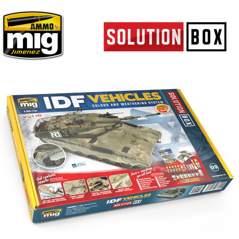 AMMO Solution Box #03  Idf Vehicles