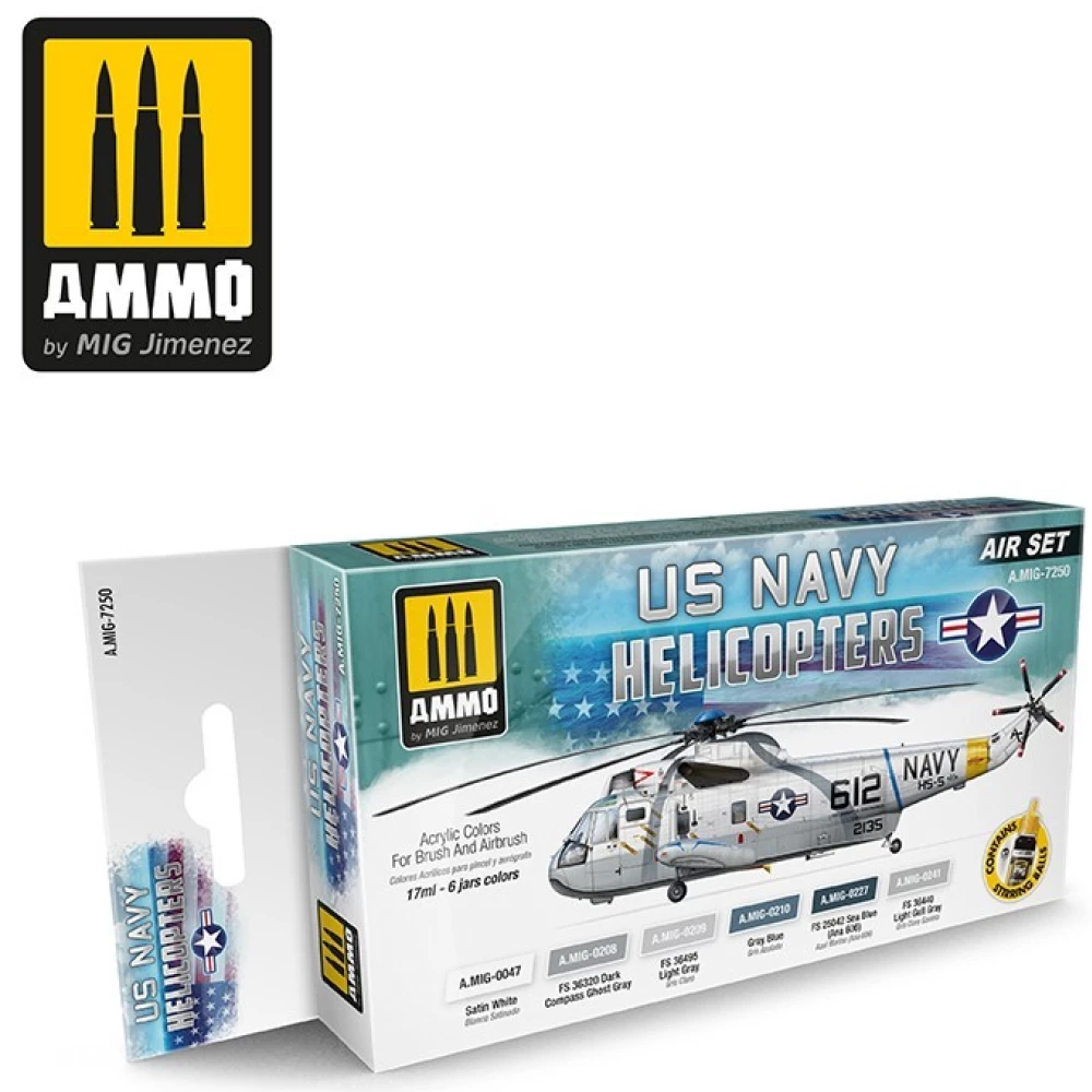 AMMO Us Navy Helicopters Set