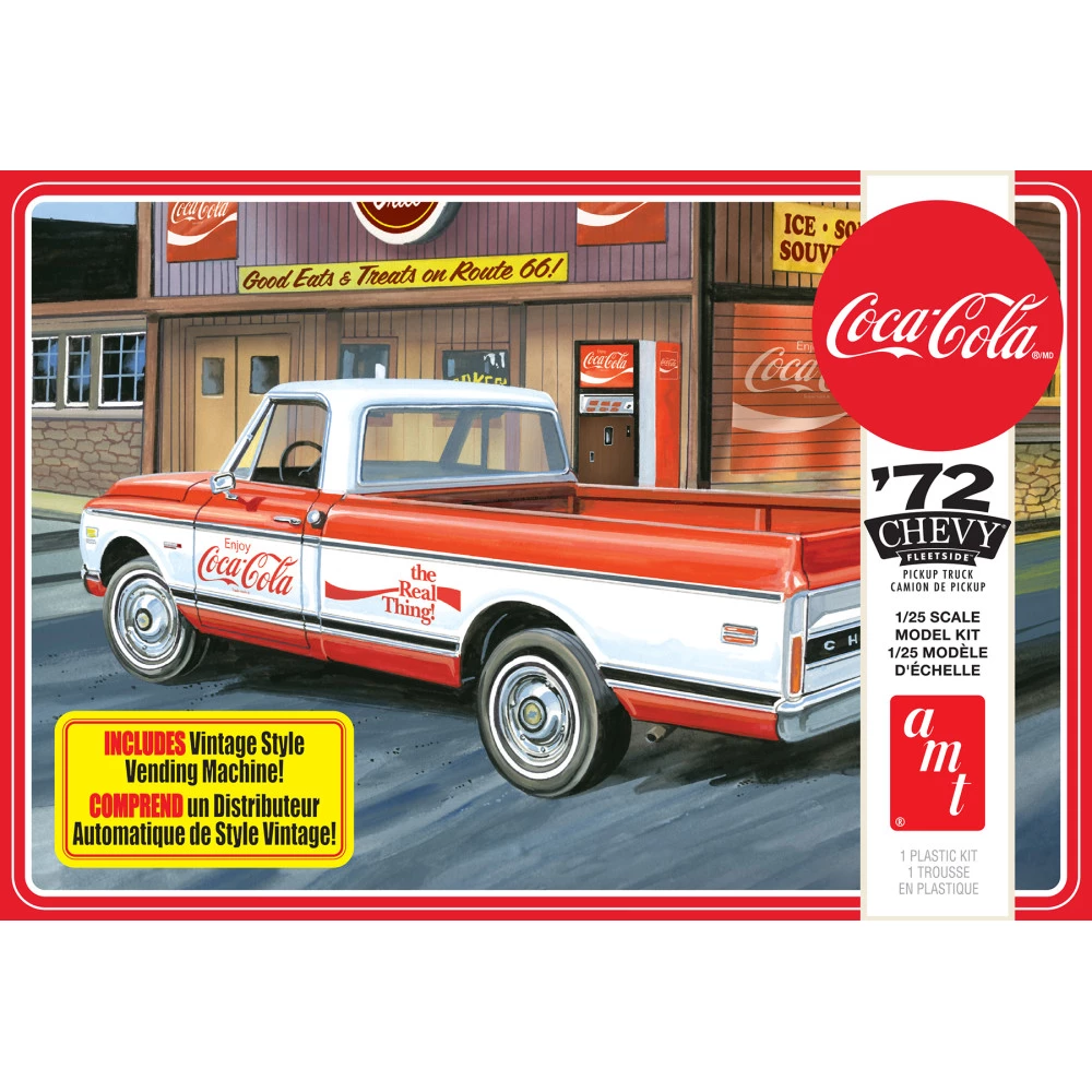 AMT 1972 Chevy Pickup w/Vending Machin