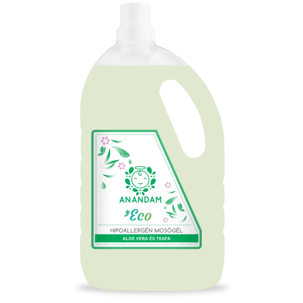 Anandam eco hipoallergén mosógél aloe vera-teafa 3000 ml