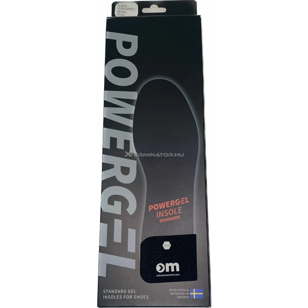 ANATOMIC HELP Power Gel Insole talpbetét Standard méret 45-46 EU