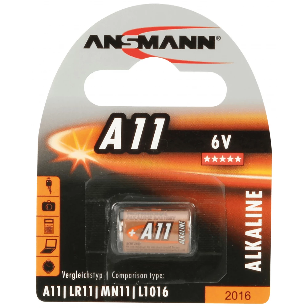 ANSMANN A11 6V alkáli elem 1db