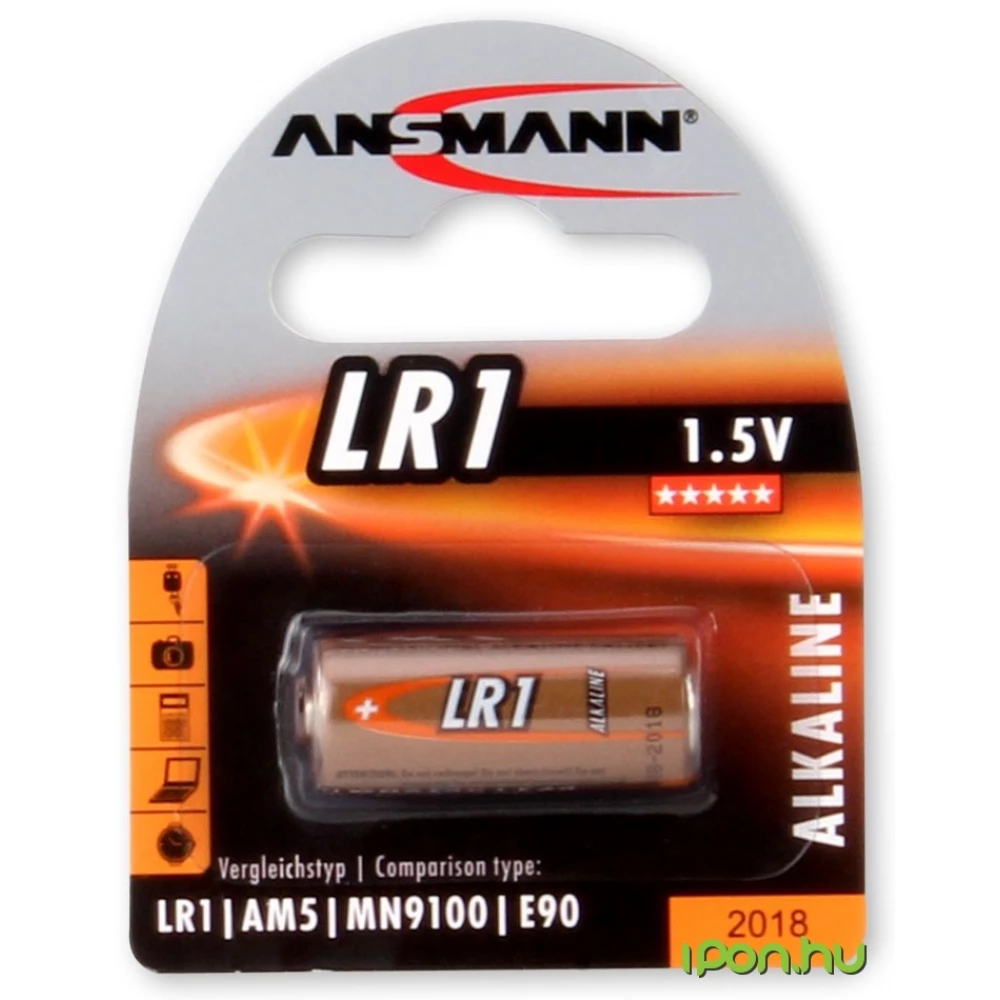 ANSMANN LR1 1.5V alkáli elem 1db